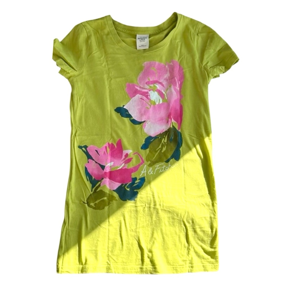 Vintage Abercrombie & Fitch Cotton Graphic Top – Size Small